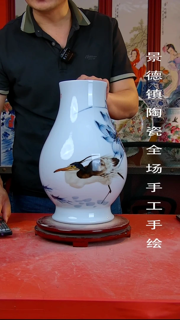 摆件景德镇陶瓷 全场手工手绘888
