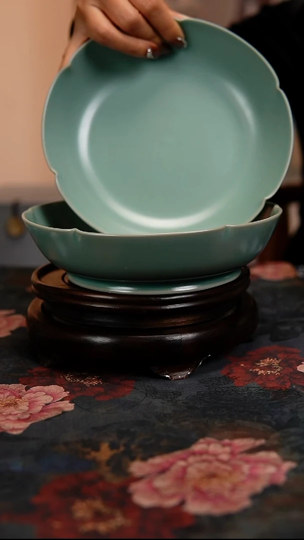 瓷片原产地原矿釉汝瓷