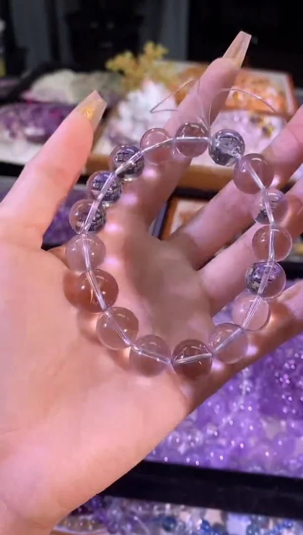 【闪购商品】水晶手链未镶嵌玻利维亚13mm+