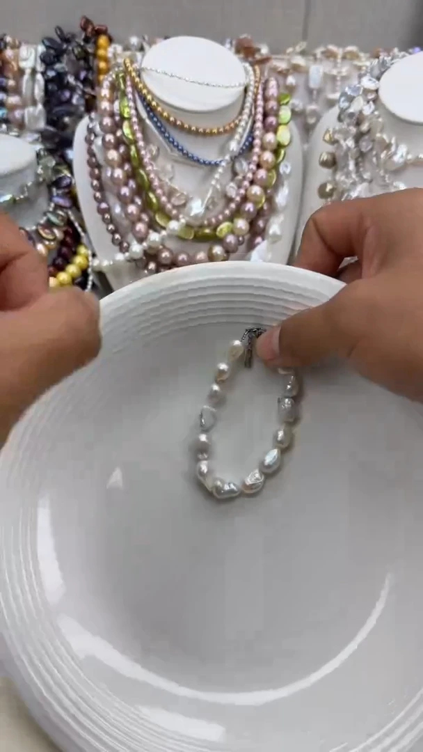 颈饰未镶嵌淡水珍珠1