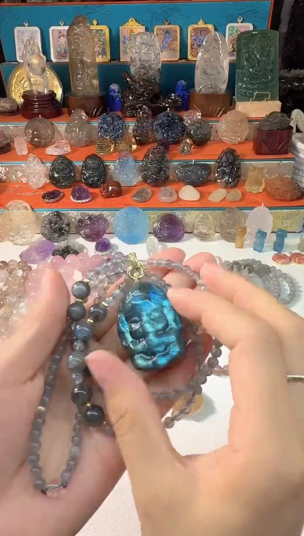 未镶嵌手串发晶禧*水晶吊坠