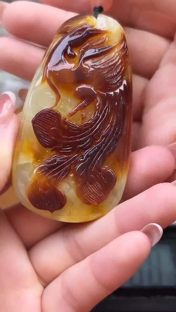 未镶嵌琥珀裸石琥珀蜜蜡吊坠