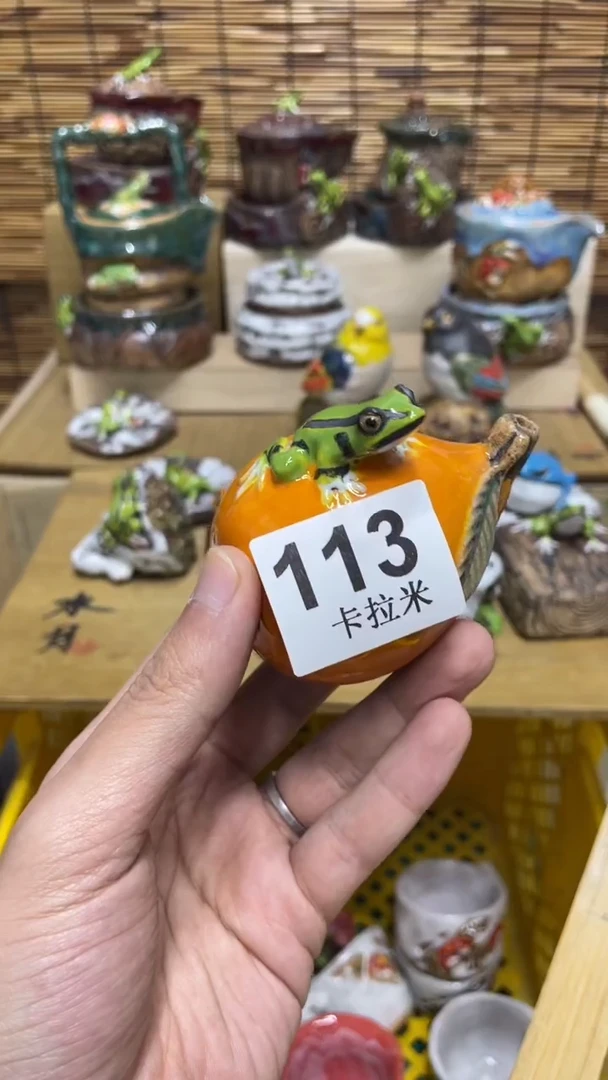 腕****云113精美粗陶手工柴烧