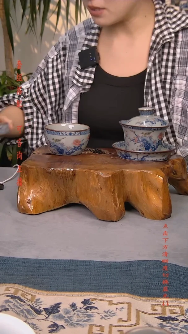 简装家用款2件套 老陶泥开片纹陶瓷茶具