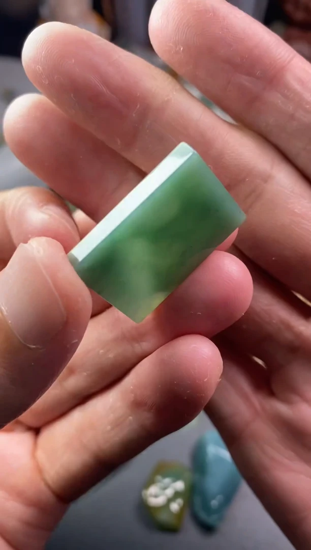 未镶嵌定制翡翠翡翠片料定制未镶嵌11.18-9