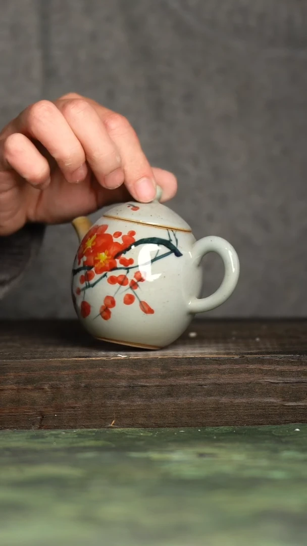 【闪购商品】杯青诗手工手绘瓷器