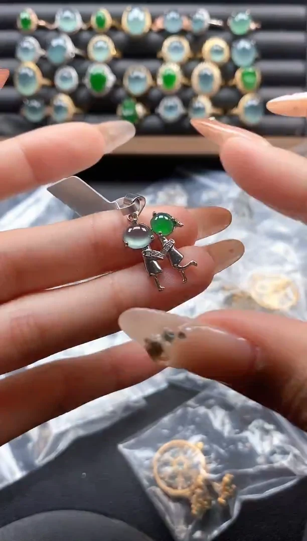 未镶嵌戒指翡翠51511