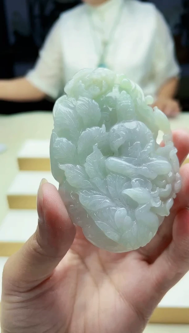 未镶嵌定制翡翠毛货09270273