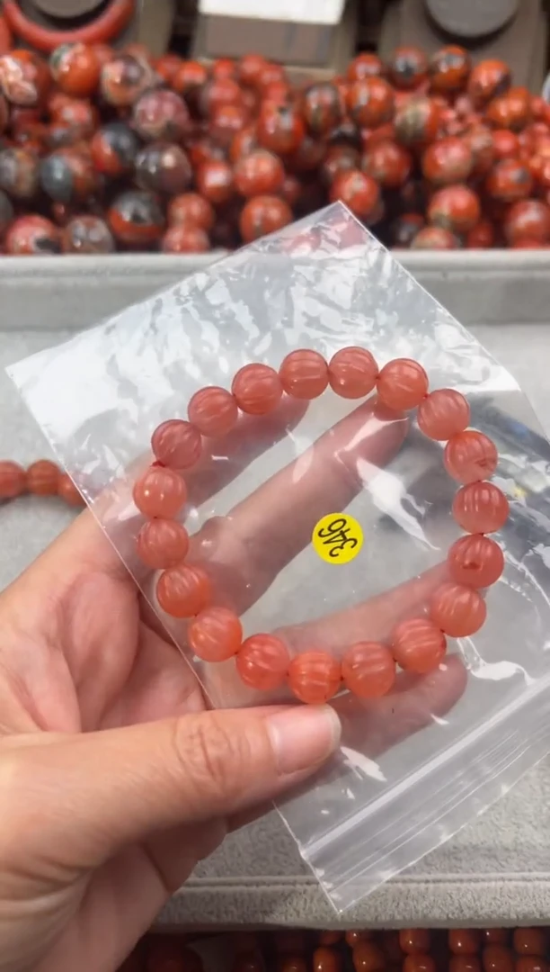 未镶嵌手串南红玛瑙10+