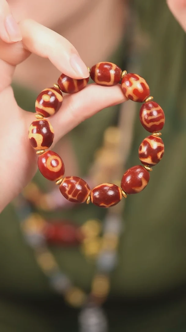 玛瑙/玉髓（覆膜）颈饰未镶嵌传世珠宝-多样性发其一