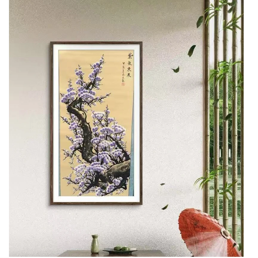 橱窗展示/二兄弟画馆//宣纸国画/带证书