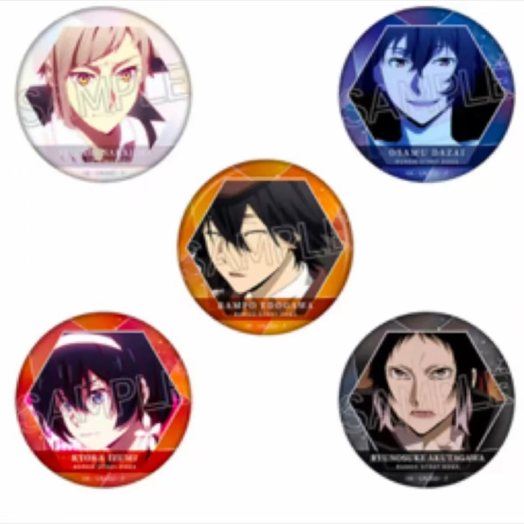 【文豪野犬】百面相/表情Q系列吧唧  潮玩盲盒