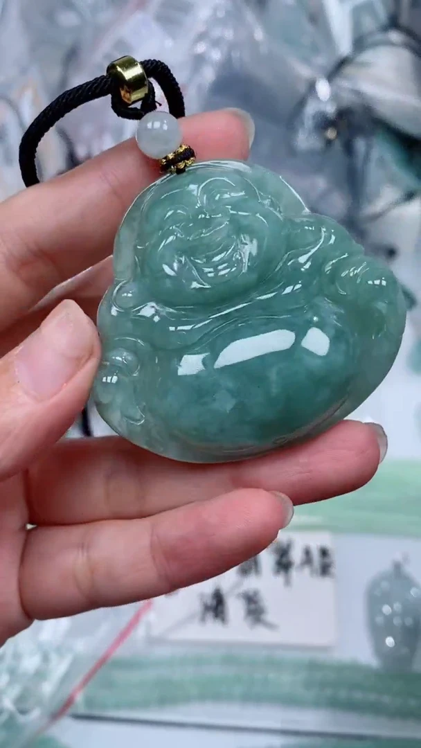 颈饰未镶嵌翡翠吊坠