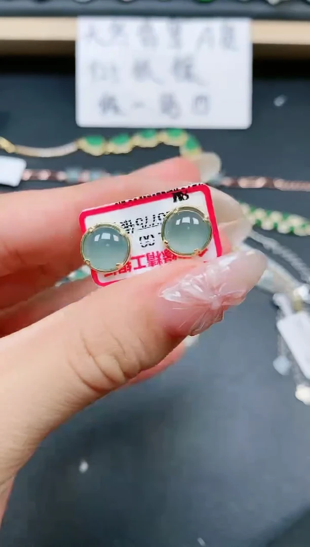 翡翠戒指银S925镶嵌111111