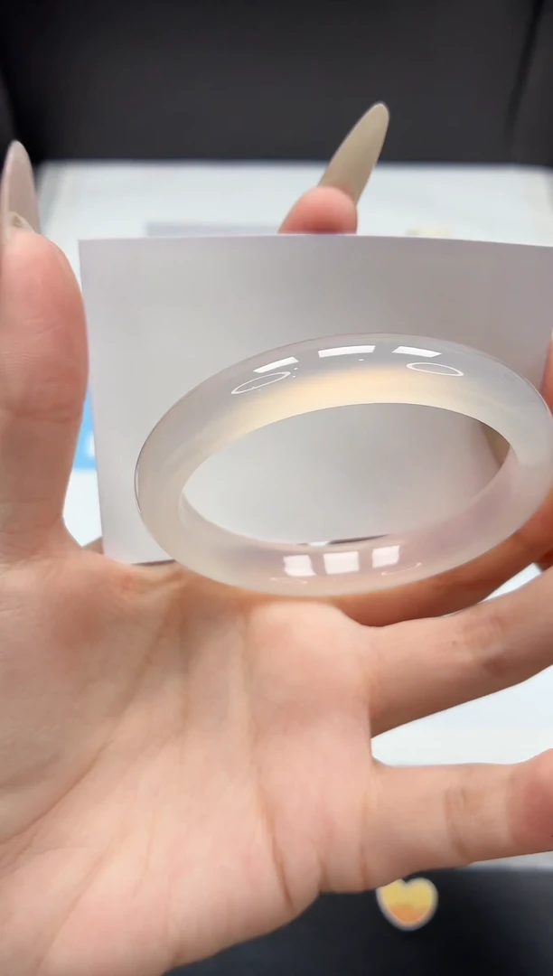 石英质玉手镯未镶嵌134/荔枝56.8