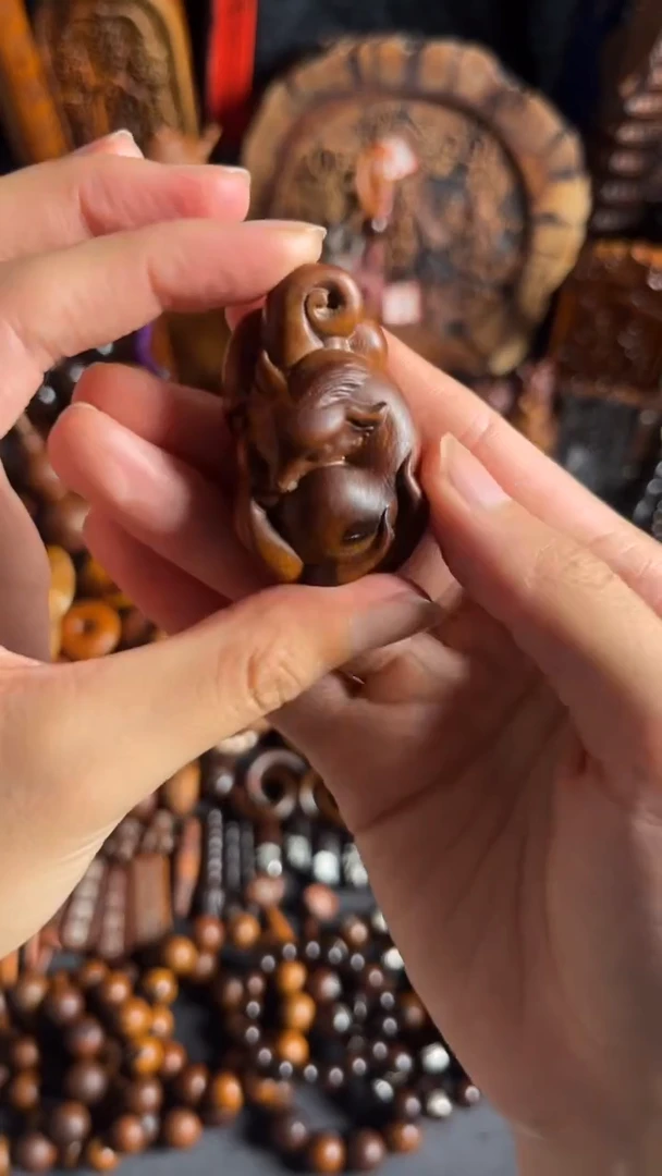 枣木直播专属链接--雷击枣木九尾吊坠