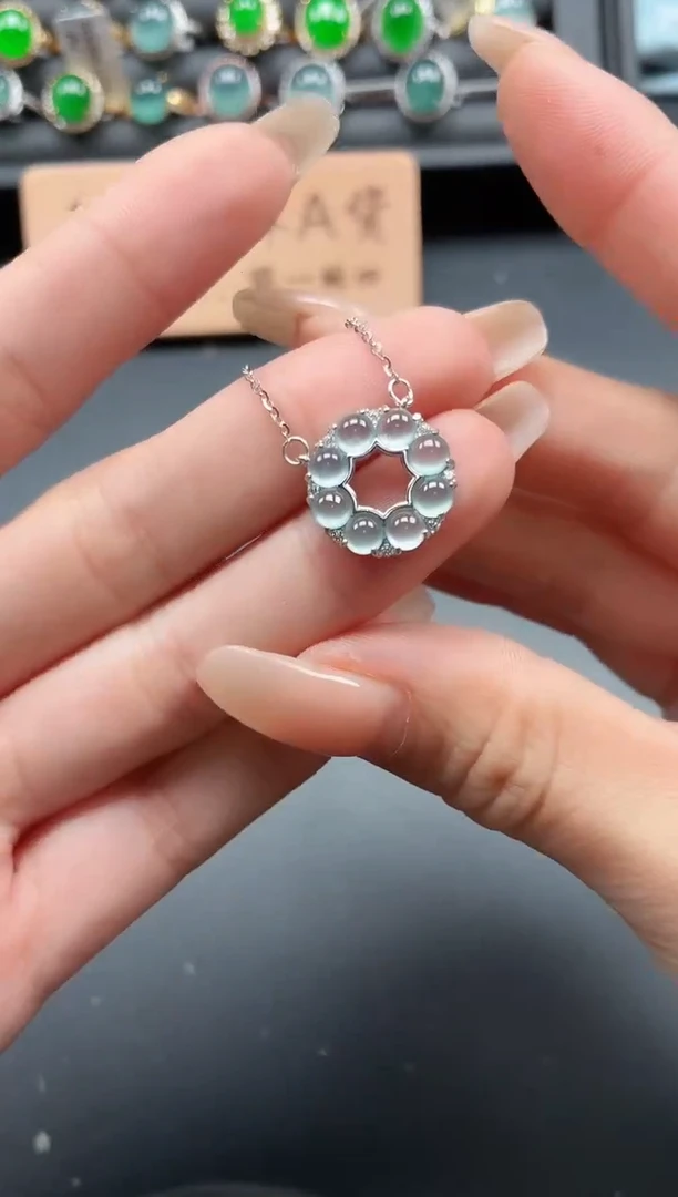 银S925镶嵌戒指翡翠11111