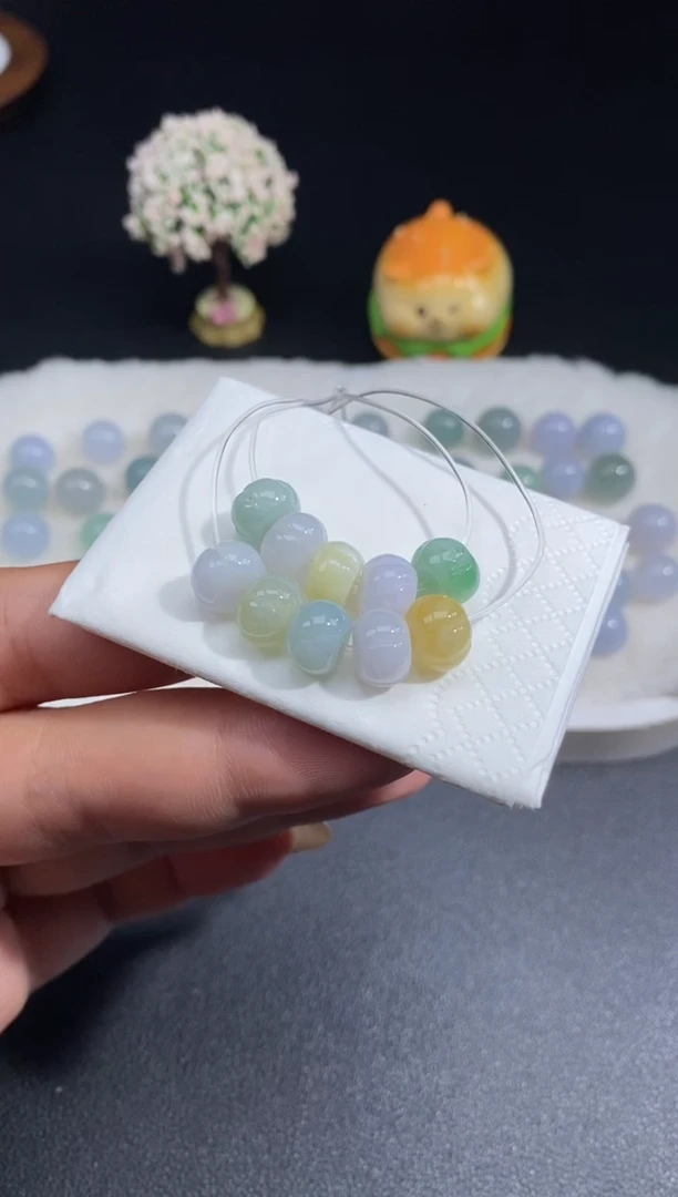 未镶嵌挂件翡翠凯*净货9004