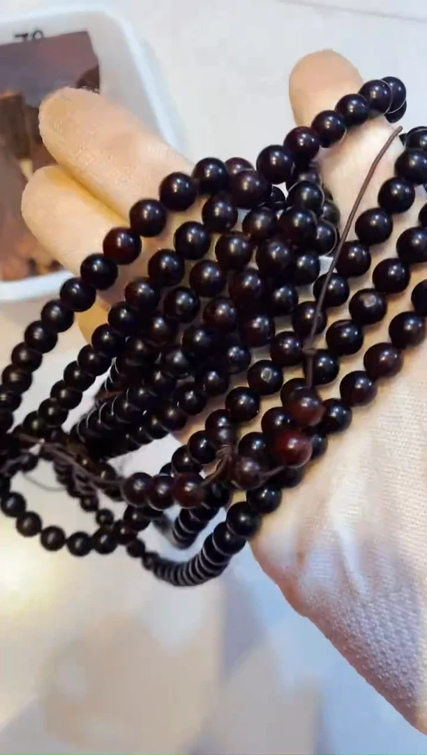 柏木（崖柏）紫0.8108单条太行崖柏陈化手把手串