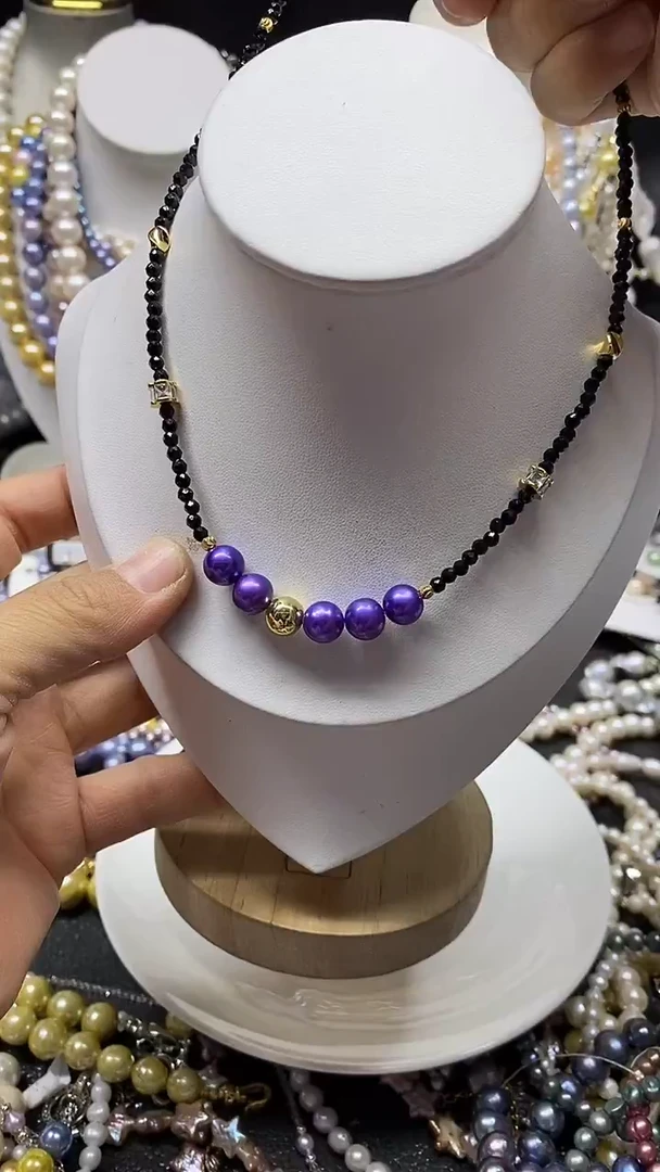 颈饰未镶嵌淡水珍珠多人