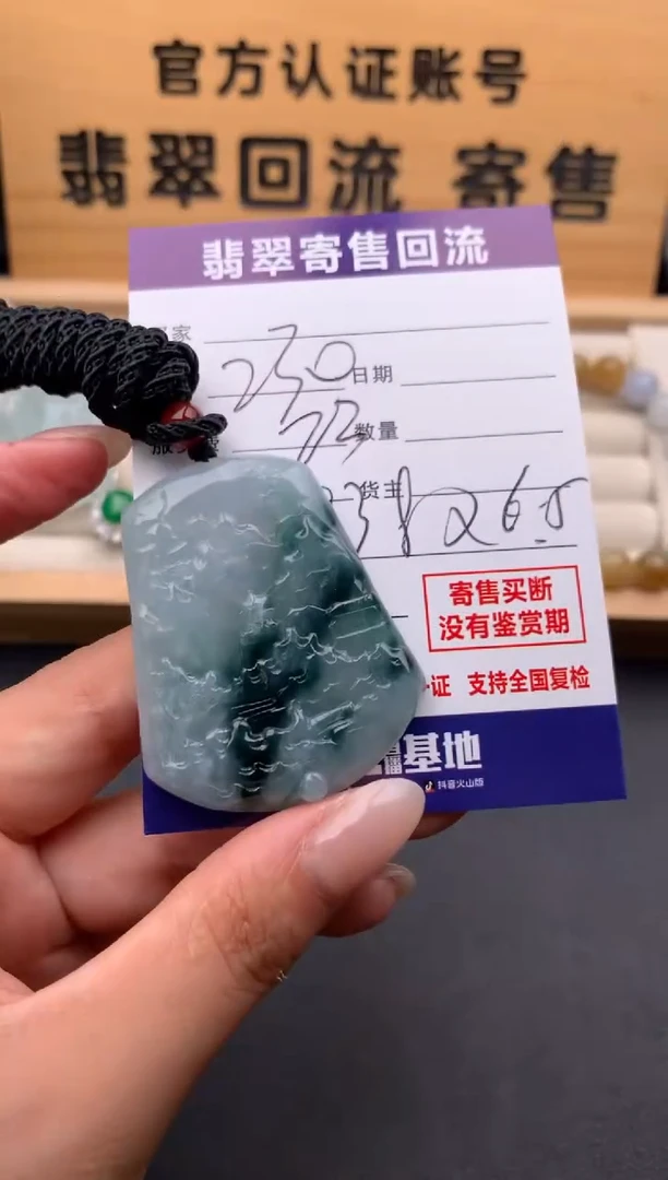 翡翠未镶嵌颈饰10134002