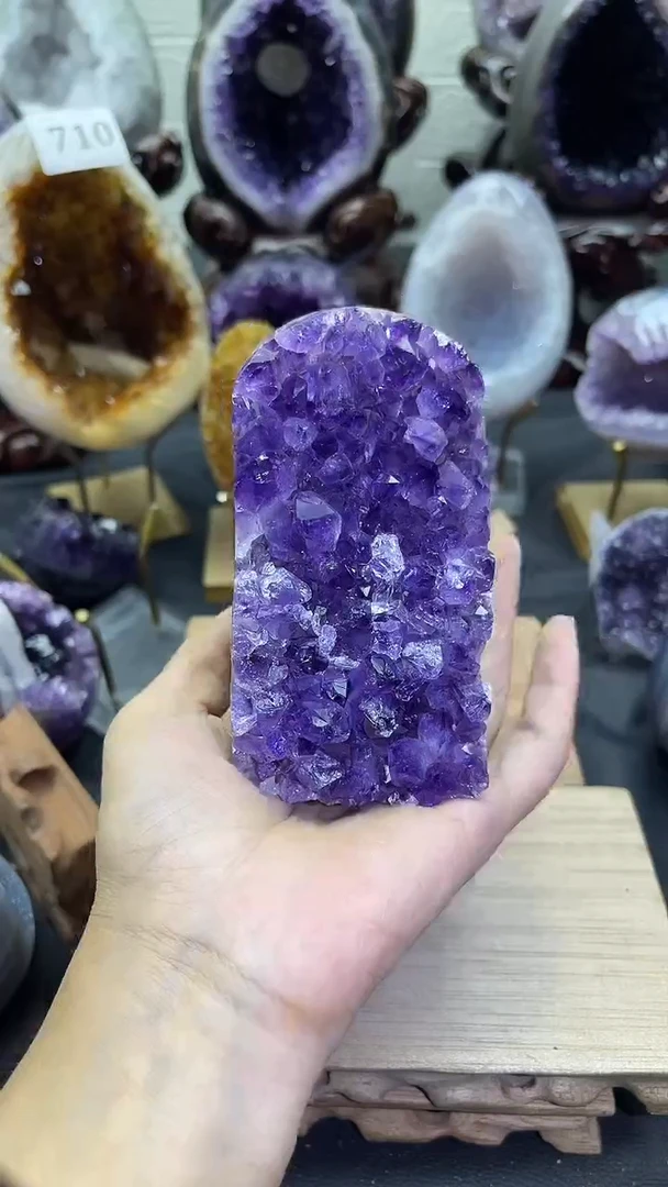 未镶嵌大型摆件（非配饰）紫晶62号摆件