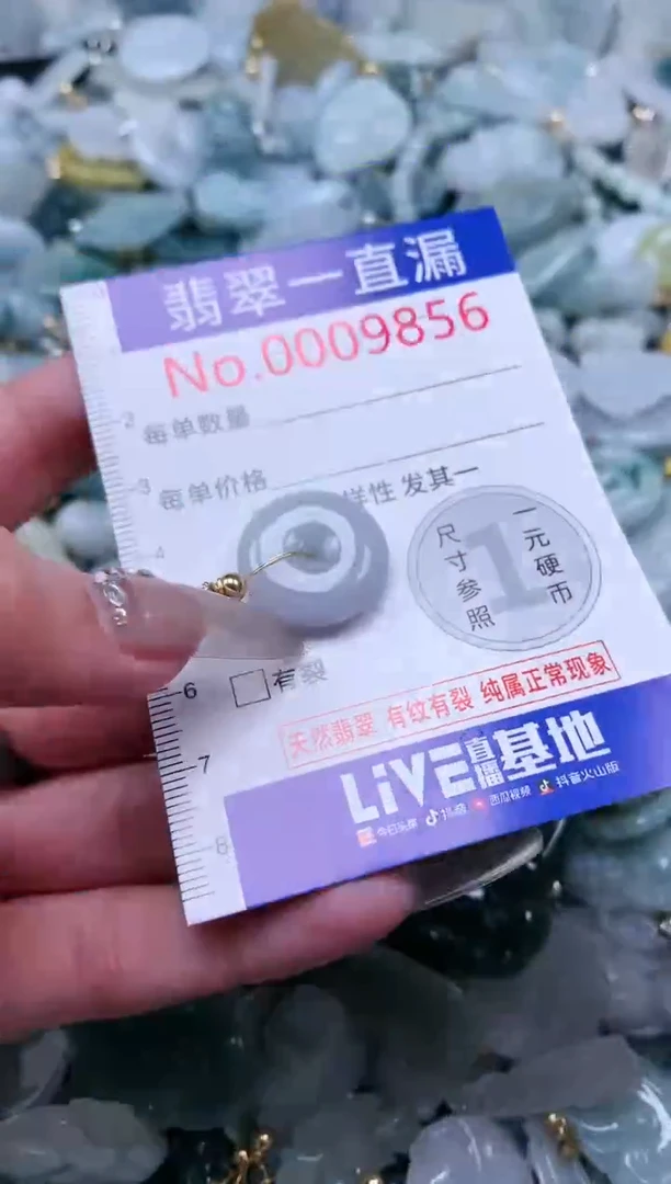 【闪购商品】翡翠吊坠(不含链)未镶嵌9856