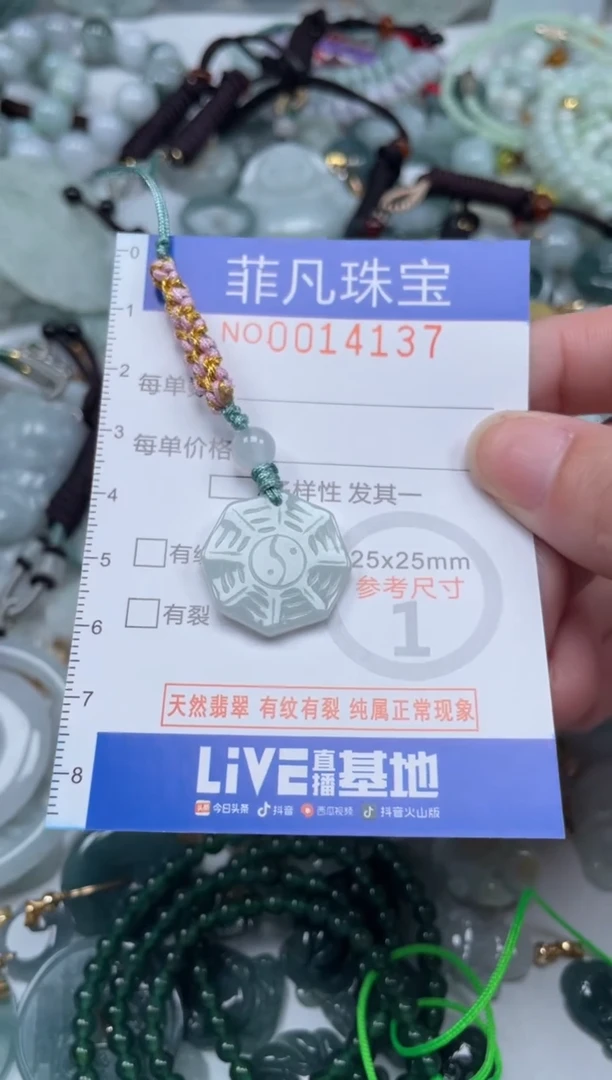 颈饰未镶嵌翡翠14137