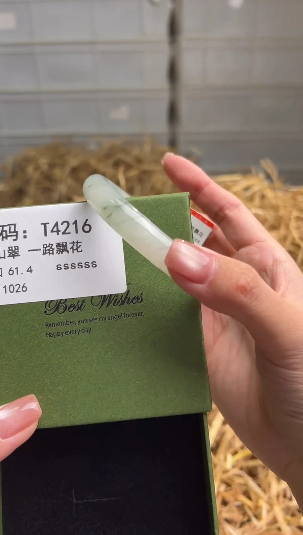 未镶嵌手镯石英质玉T4216