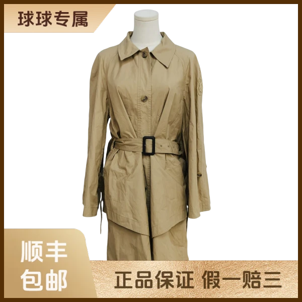 妃鱼/盟可睐/棉/外套/95新/球四16
