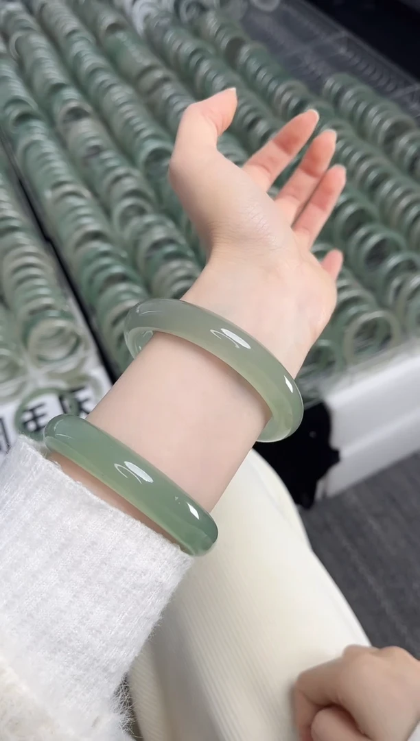 未镶嵌手镯石英质玉4-60圈口