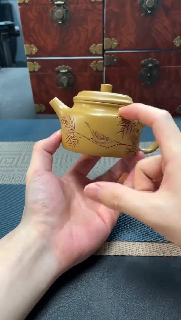 茶壶紫砂174 宜兴原矿紫砂