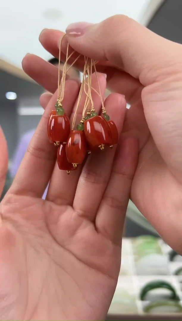 未镶嵌南红玛瑙挂件多样性发货 拍一发一   13