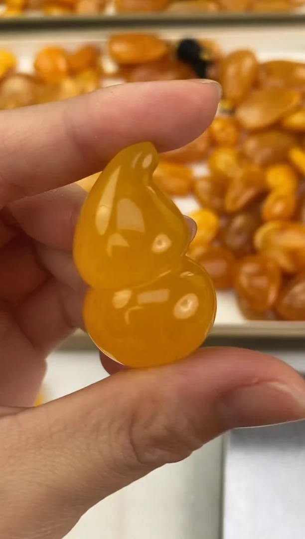 裸石琥珀未镶嵌天然琥珀蜜蜡