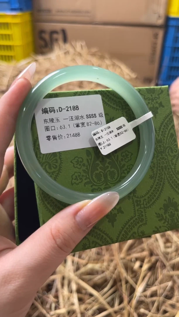 未镶嵌手镯石英质玉D-2188