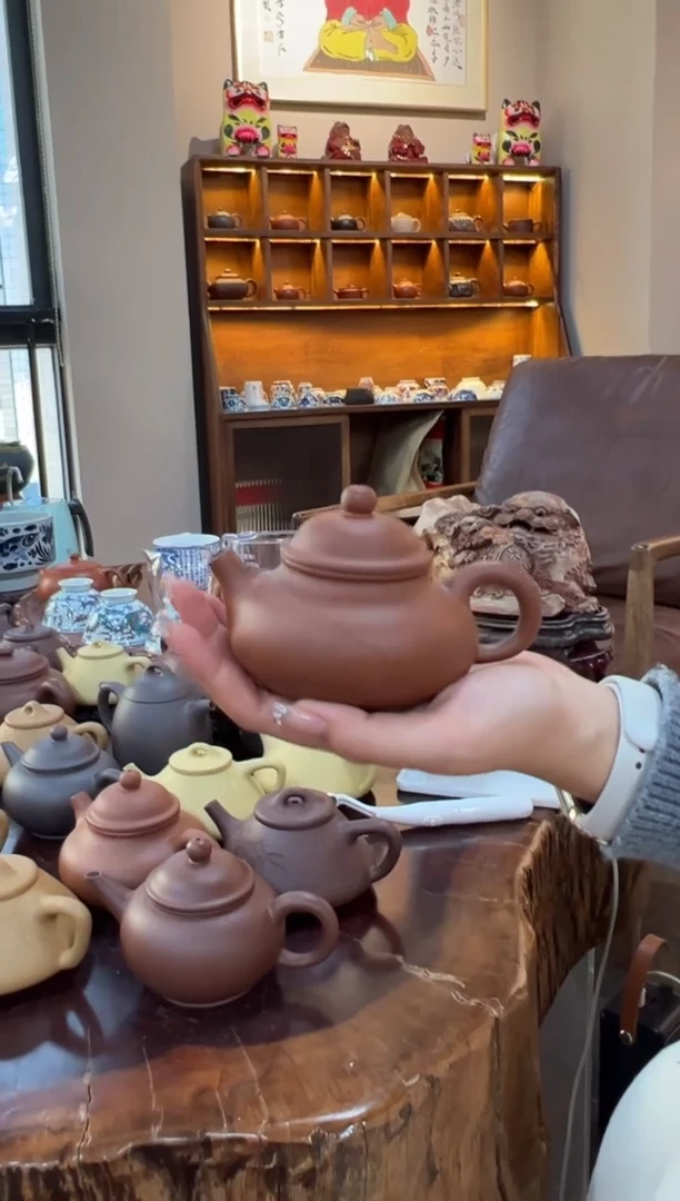 【闪购商品】紫砂茶壶【头哥手工壶】容天降坡泥