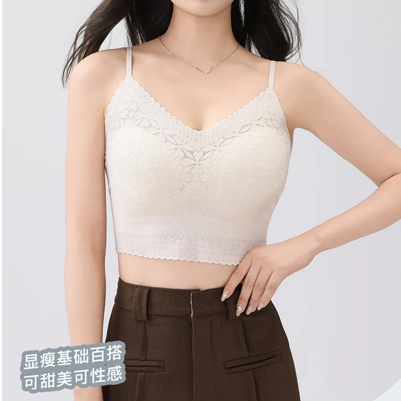 【国岳粉丝专属】【季末清仓】春夏无钢圈带胸垫聚拢型高弹舒适美背