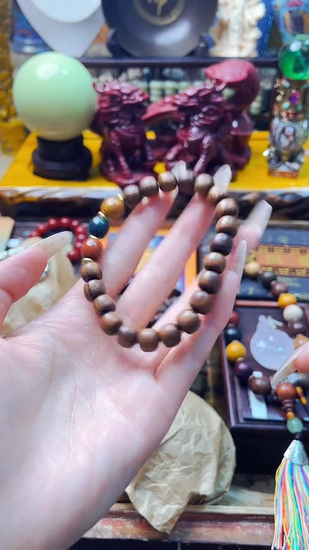 香榧木木雕款主播推荐主播推荐手串