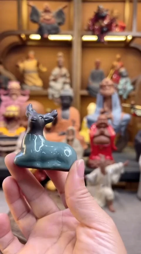 紫砂茶宠器闵茶宠摆件