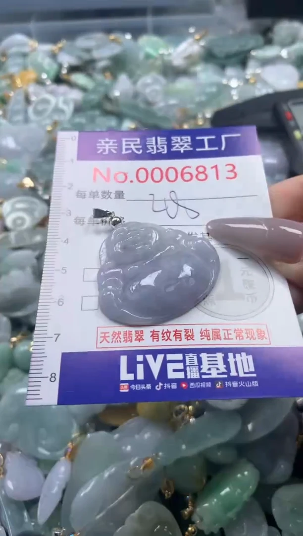 颈饰未镶嵌翡翠6813