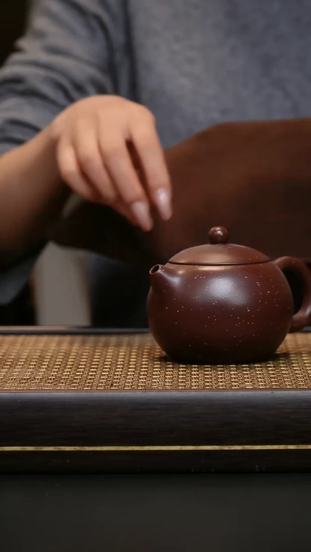 茶壶紫砂老脂泥 西施