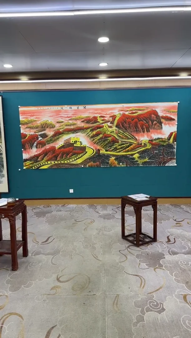 绘画Y-王红兵-大丈二-山水画