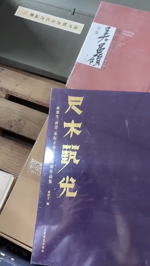 瑕疵3折不退不换！！尺木艺光—来楚生、唐云、童衍方金石书画展作品集