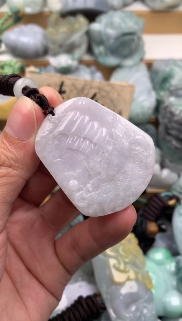 吊坠(不含链)未镶嵌翡翠1