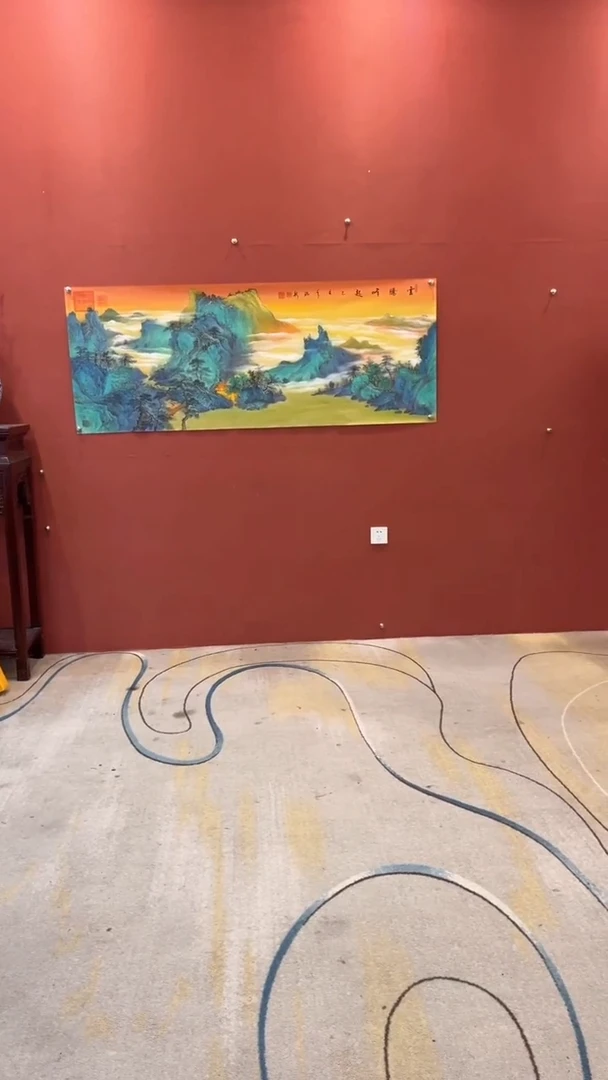 国画谢瑞新老师作品 云