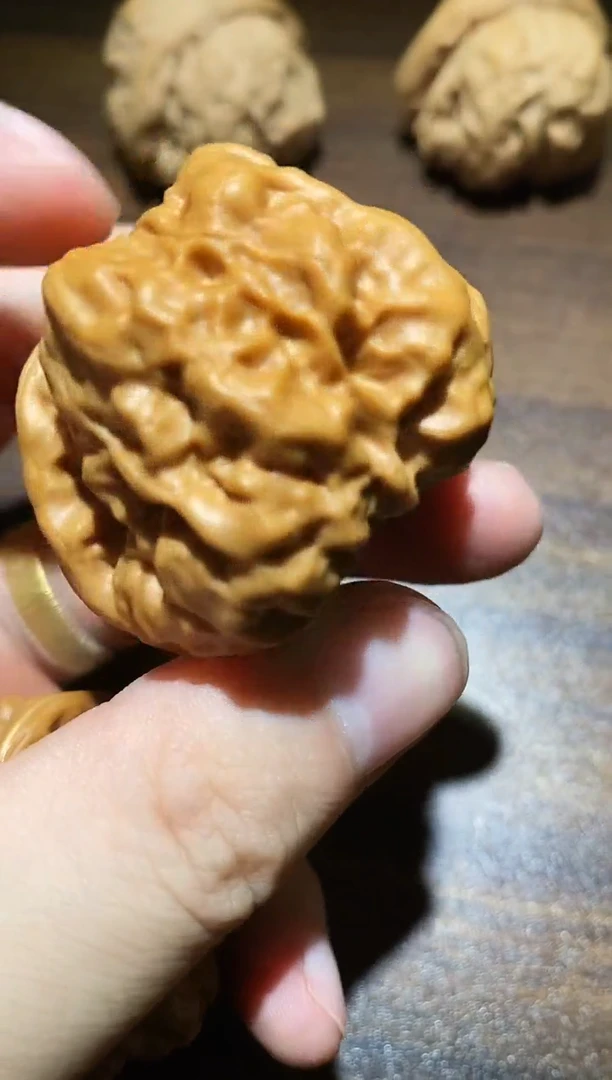 文玩核桃把件微修打底蛤蟆头41-42