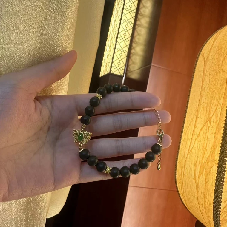 梦灵香搭配蝴蝶合香珠 天然手工