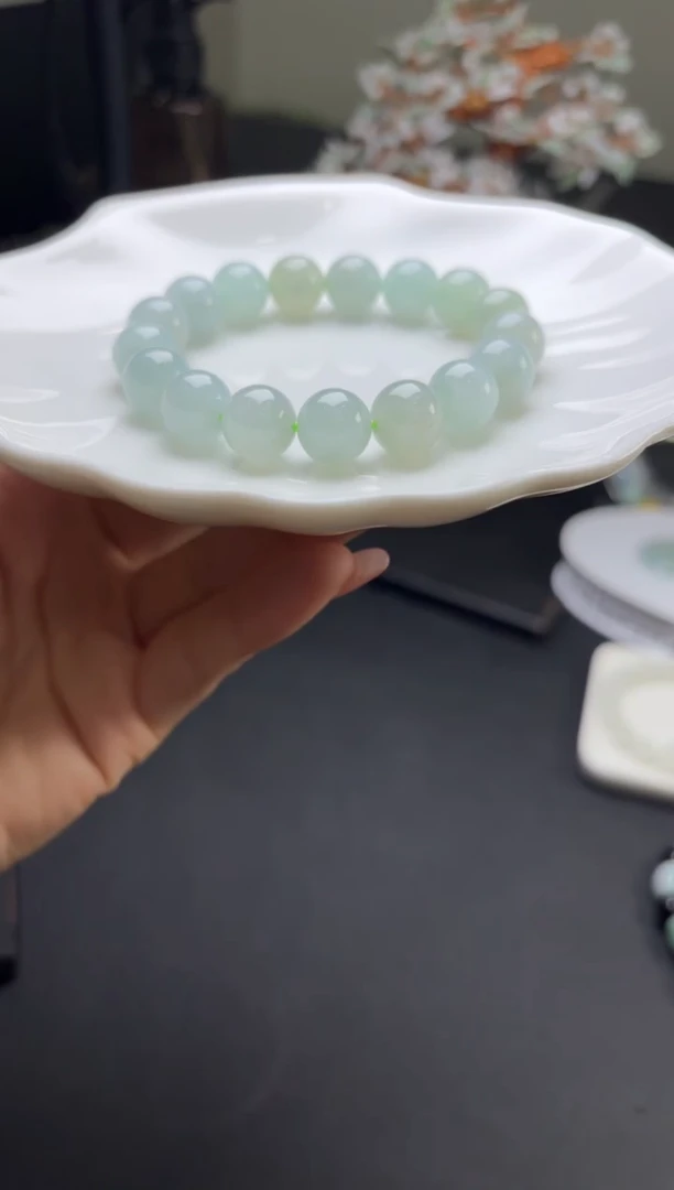 未镶嵌挂件翡翠发一件手串CH129