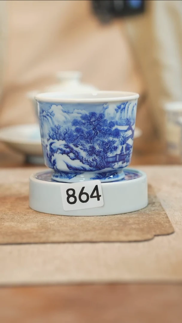 杯子全手工全手绘864