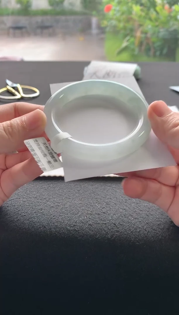 未镶嵌手镯翡翠54.7圆条买断Y3802